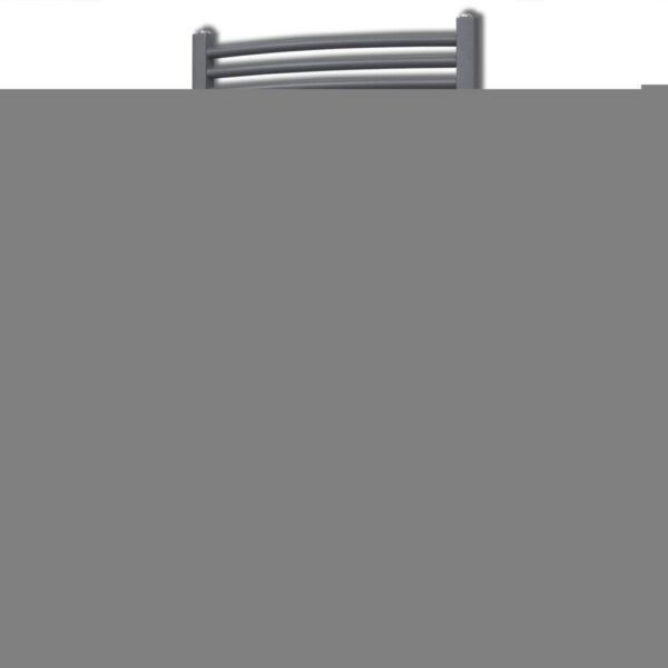 Kupaonski radijator za ručnike s prečkama zakrivljeni sivi 600×1160 mm Grijanjski Radijatori Naručite namještaj na deko.hr 20