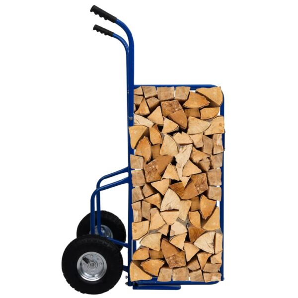 Kolica za drva za ogrjev čelična 63×70,5×119,5 cm 120 kg plava Kolice i stalci za drvo Naručite namještaj na deko.hr 21