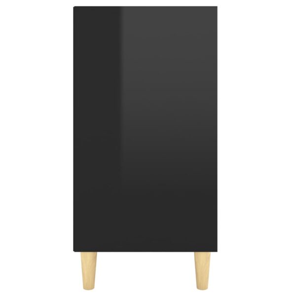 Komoda sjajna crna 103,5 x 35 x 70 cm od konstruiranog drva Bifei i komode Naručite namještaj na deko.hr 5