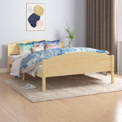 Okvir za krevet od masivne borovine 140 x 200 cm Kreveti i dodaci za krevete Naručite namještaj na deko.hr