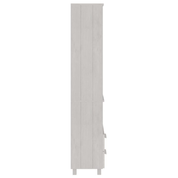 Visoka komoda HAMAR bijela 60 x 35 x 180 cm od masivne borovine Bifei i komode Naručite namještaj na deko.hr 26