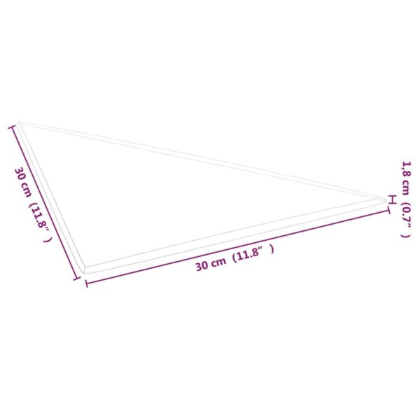 Zidne ploče od umjetne kože 12 kom smeđe 30 x 30 cm 0,54 m² Građevinski materijali Naručite namještaj na deko.hr 27