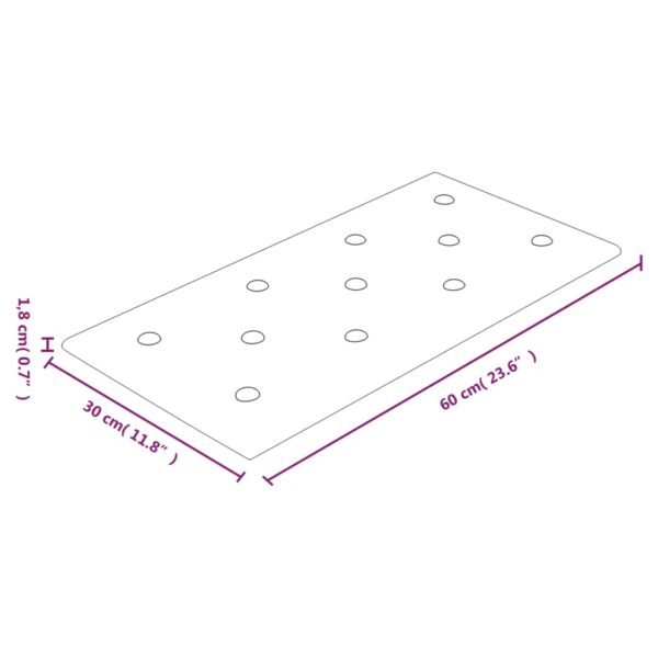 Zidne ploče od umjetne kože 12 kom sive 60 x 30 cm 2,16 m² Građevinski materijali Naručite namještaj na deko.hr 8