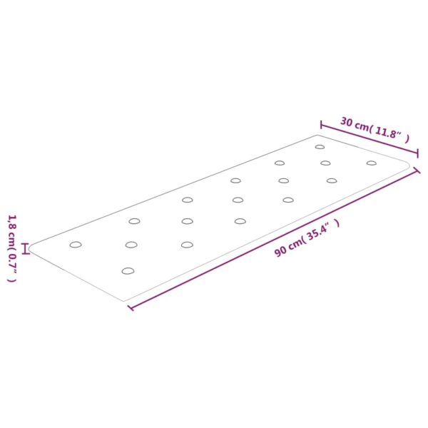 Zidne ploče od umjetne kože 12 kom sivi 90 x 30 cm 3,24 m² Građevinski materijali Naručite namještaj na deko.hr 27