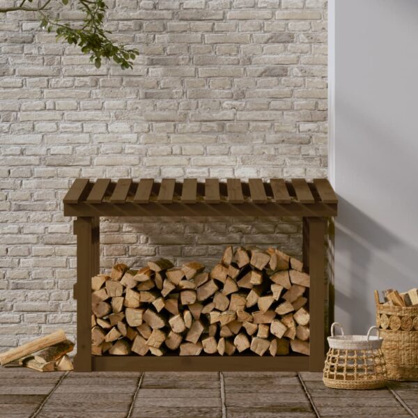 Stalak za drva za ogrjev boja meda 108×64,5×77 cm od borovine Dom i vrt Naručite namještaj na deko.hr 22