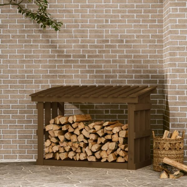 Stalak za drva za ogrjev boja meda 108×64,5×77 cm od borovine Dom i vrt Naručite namještaj na deko.hr 20