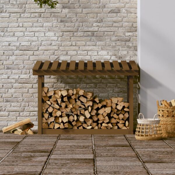 Stalak za drva za ogrjev boja meda 108×64,5×78 cm od borovine Dom i vrt Naručite namještaj na deko.hr 22