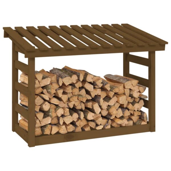 Stalak za drva za ogrjev boja meda 108×64,5×78 cm od borovine Dom i vrt Naručite namještaj na deko.hr 23