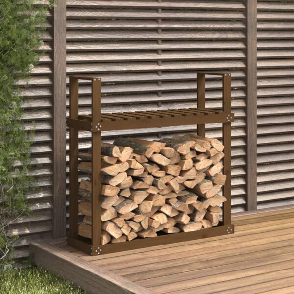 Stalak za drva za ogrjev boja meda 110x35x108,5 cm od borovine Dom i vrt Naručite namještaj na deko.hr 20