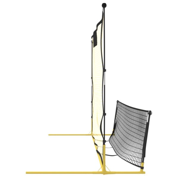 Nogometna mreža za odbijanje crno-žuta 183x85x120 cm poliester Atletika Naručite namještaj na deko.hr 23