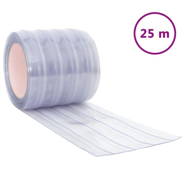 Prozirna zavjesa za vrata 200 mm x 1,6 mm 25 m PVC Dom i vrt Naručite namještaj na deko.hr 21