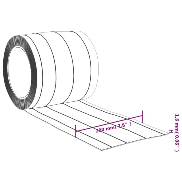 Prozirna zavjesa za vrata 200 mm x 1,6 mm 25 m PVC Dom i vrt Naručite namještaj na deko.hr 26