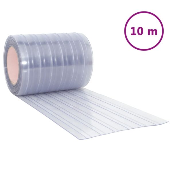 Prozirna zavjesa za vrata 300 mm x 2,6 mm 10 m PVC Dom i vrt Naručite namještaj na deko.hr 2