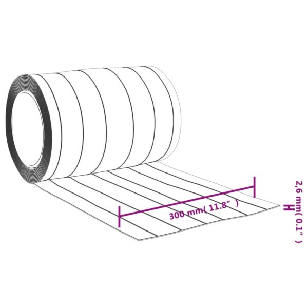 Prozirna zavjesa za vrata 300 mm x 2,6 mm 10 m PVC Dom i vrt Naručite namještaj na deko.hr 7