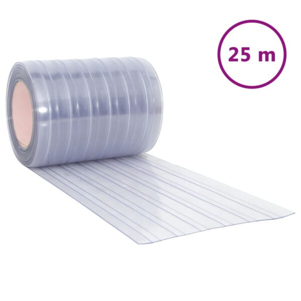 Prozirna zavjesa za vrata 300 mm x 2,6 mm 25 m PVC Dom i vrt Naručite namještaj na deko.hr 21