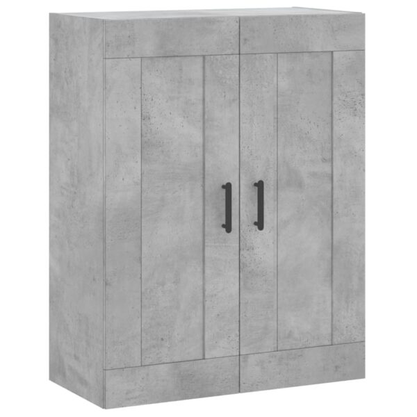 Zidni ormarići 2 kom siva boja betona od konstruiranog drva Bifei i komode Naručite namještaj na deko.hr 5