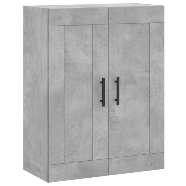 Zidni ormarići 2 kom siva boja betona od konstruiranog drva Bifei i komode Naručite namještaj na deko.hr 5