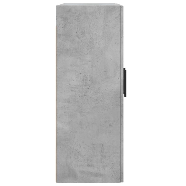 Zidni ormarići 2 kom siva boja betona od konstruiranog drva Bifei i komode Naručite namještaj na deko.hr 7
